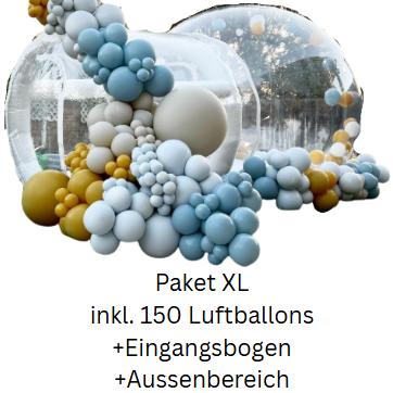 Dekorative Luftballons in verschiedenen Farben, zusammengestellt für eine Feier.